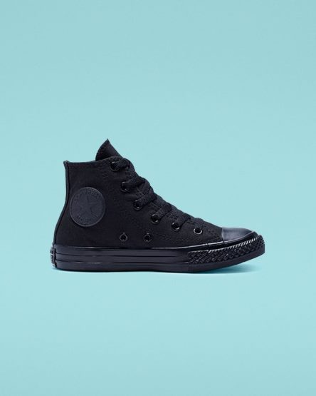 Boys' Converse Chuck Taylor All Star Classic High Top Shoes Black | AU 438E0W